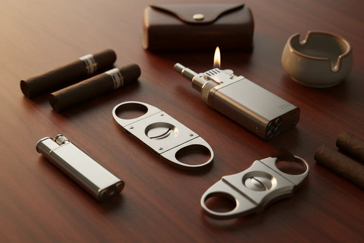Cigar Cutters and Lighters: The Essential Cigar Accessories Guide