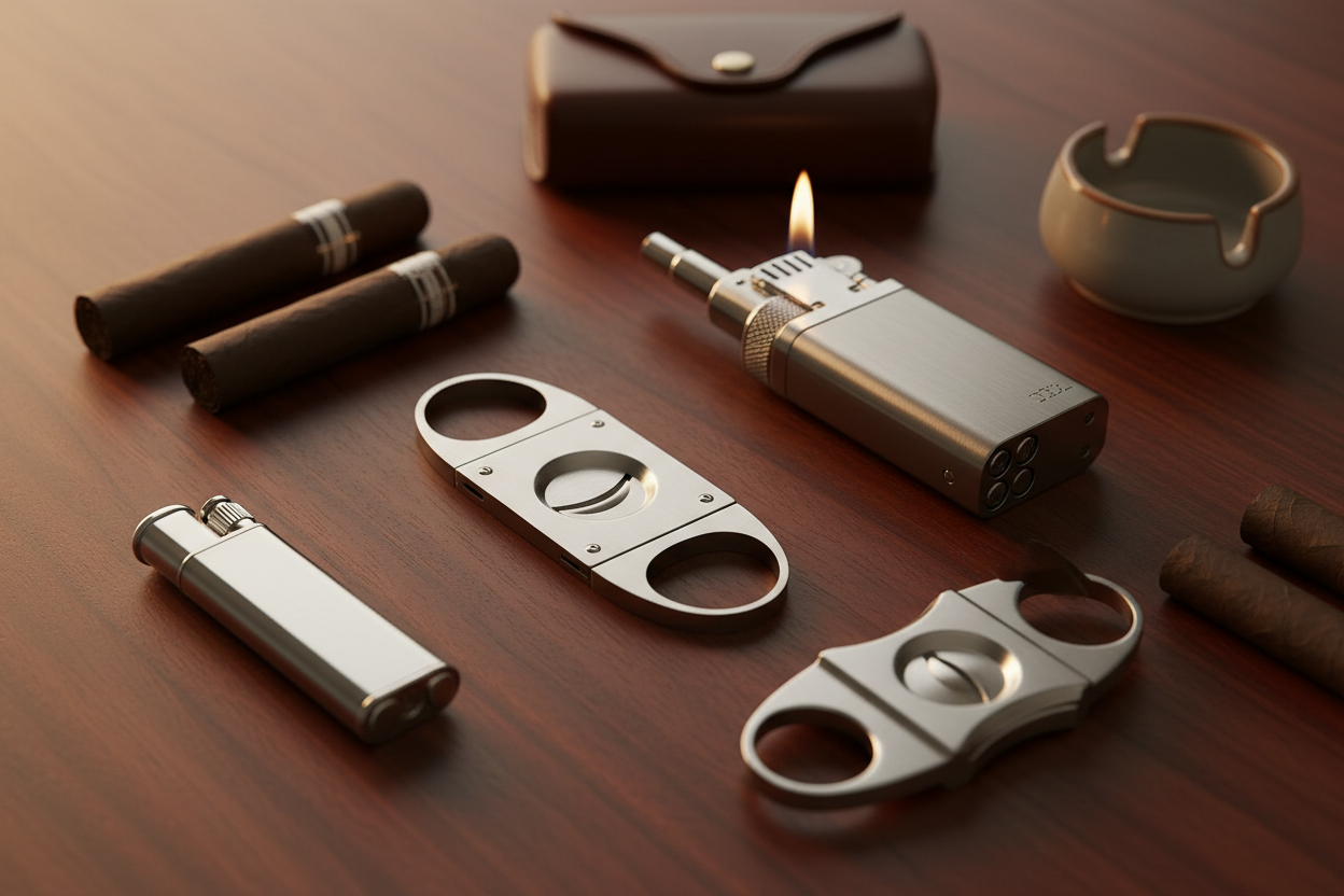 Cigar Cutters and Lighters: The Essential Cigar Accessories Guide
