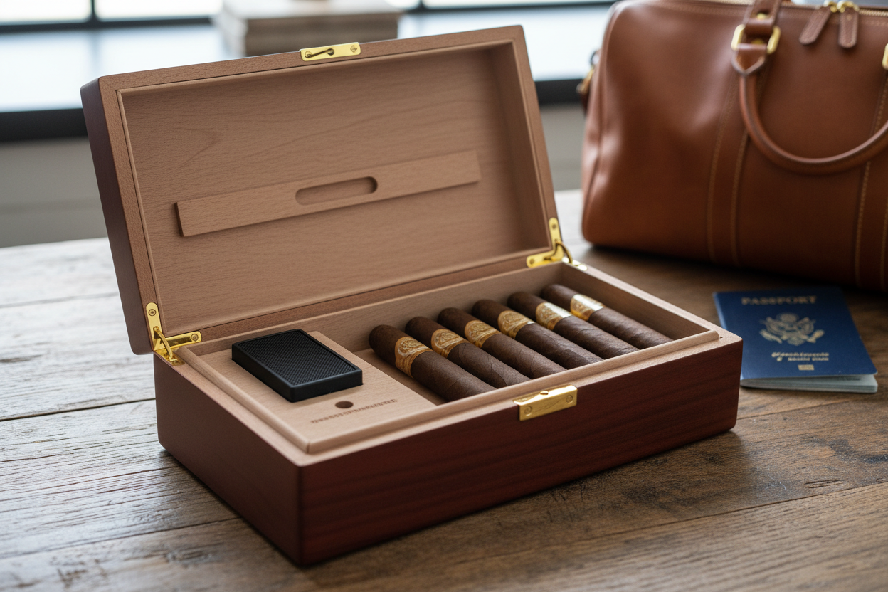 Travel Humidor Care: Keeping Cigars Fresh on the Go