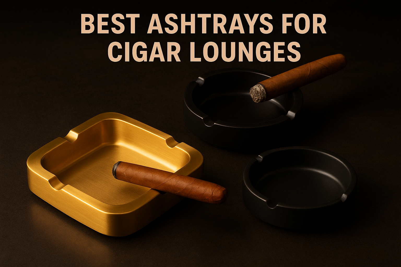 Best Ashtrays for Cigar Lounges