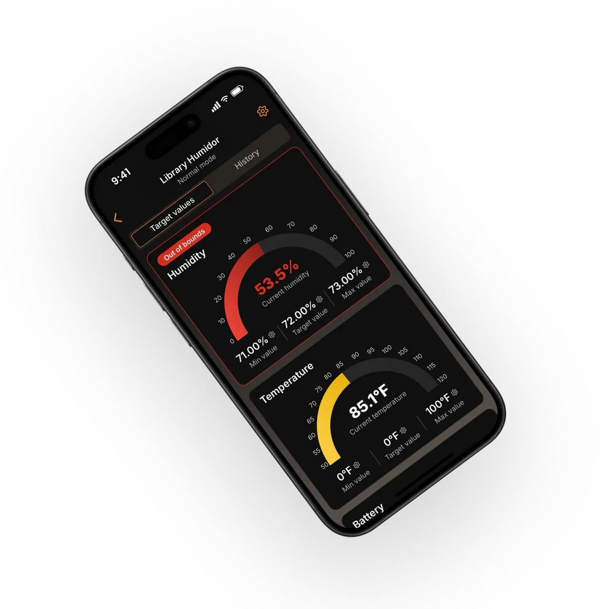 chaac cigar humidifier mobile app